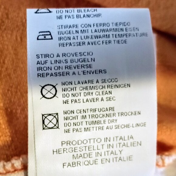 Le Maglie Miss Money Money Italian Knit Zip Cardigan NWT - Picture 6 of 6